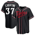 Ndoa M.Twins #37 Victor Caratini Player Black Fashion Out Home Limited Stitched Jerseys