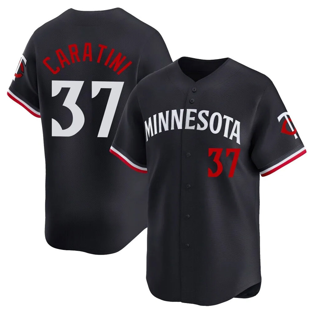 Ndoa M.Twins #37 Victor Caratini Player Navy Home Limited Stitched Jerseys