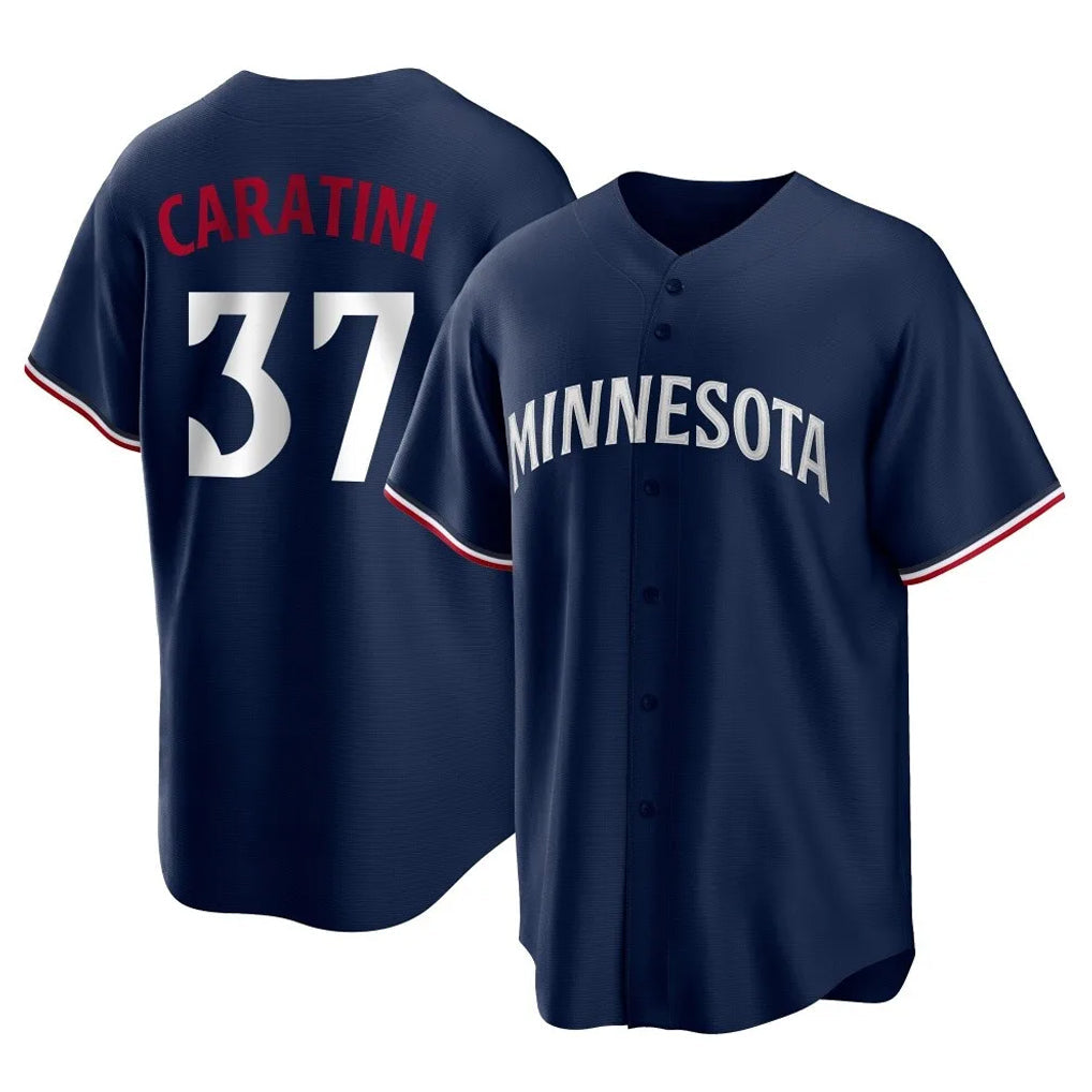 Ndoa M.Twins #37 Victor Caratini Player Navy Replica Alternate Home Stitched Jerseys