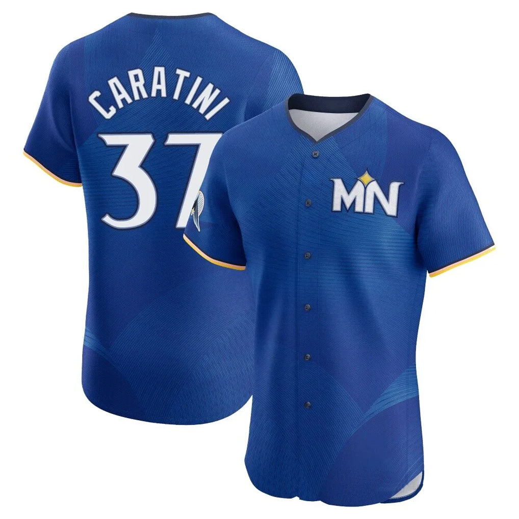 Ndoa M.Twins #37 Victor Caratini Player Royal City Connect Limited Elite Home Stitched Jerseys