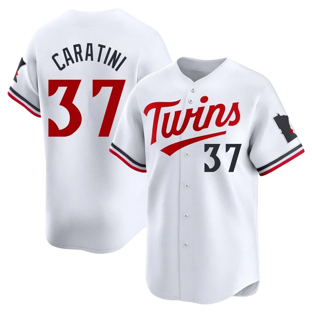 Ndoa M.Twins #37 Victor Caratini Player White Home Limited Stitched Jerseys