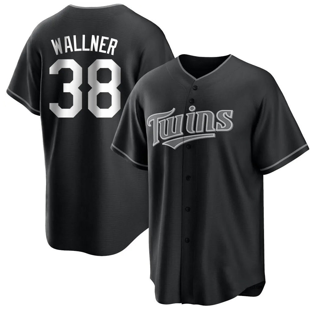 Ndoa M.Twins #38 Matt Wallner Player Black Home Game Stitched Jerseys