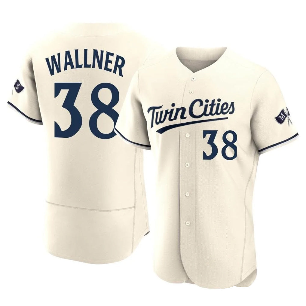 Ndoa M.Twins #38 Matt Wallner Player Cream Home Limited Elite Stitched Jerseys