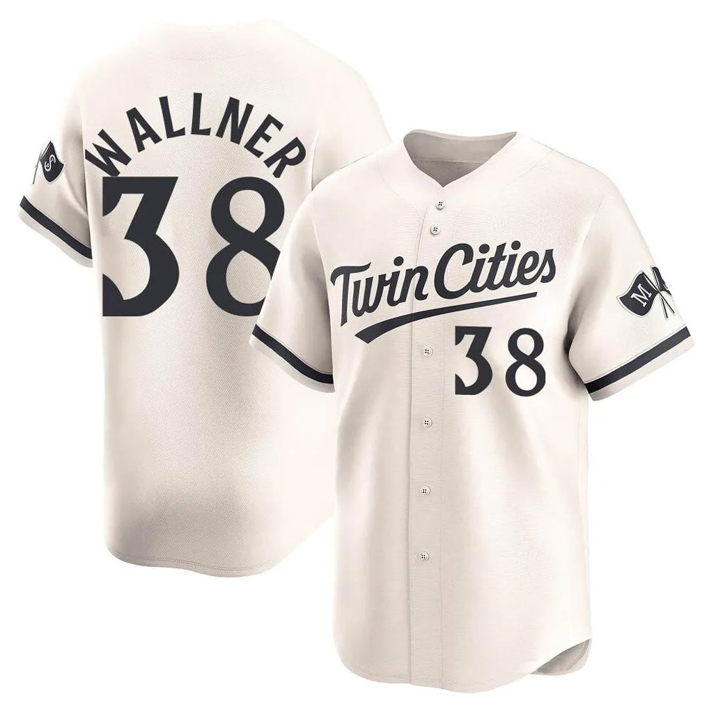Ndoa M.Twins #38 Matt Wallner Player Cream Home Limited Stitched Jerseys
