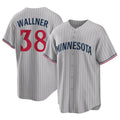 Ndoa M.Twins #38 Matt Wallner Player Gray Game Limited Home Stitched Jerseys