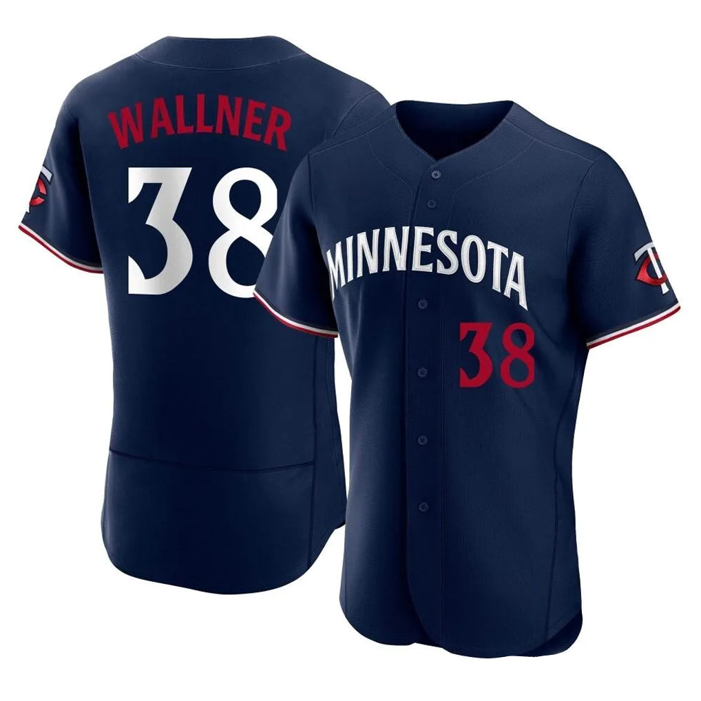Ndoa M.Twins #38 Matt Wallner Player Navy Replica Home Limited Elite Stitched Jerseys