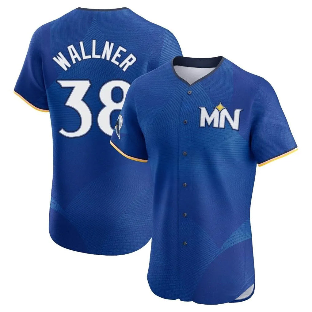 Ndoa M.Twins #38 Matt Wallner Player Royal City Connect Limited Elite Home Stitched Jerseys