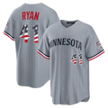 Ndoa M.Twins #41 Joe Ryan Gray USA 250 Fourth of July Road Stadium Jersey