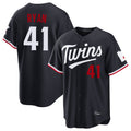 Ndoa M.Twins #41 Joe Ryan Player Navy Home Game Stitched Jerseys