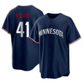 Ndoa M.Twins #41 Joe Ryan Player Navy Replica Alternate Home Stitched Jerseys