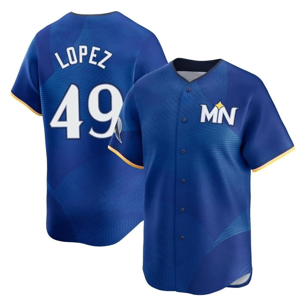 Ndoa M.Twins #49 Pablo Lopez Player Royal City Connect Limited Home Stitched Jerseys
