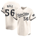 Ndoa M.Twins #56 Josh Bell Player Cream Home Limited Stitched Jerseys