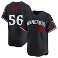 Ndoa M.Twins #56 Josh Bell Player Navy Home Limited Stitched Jerseys