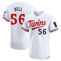 Ndoa M.Twins #56 Josh Bell Player White Home Limited Elite Stitched Jerseys