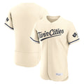 Ndoa Minnesota Twins Blank Player Cream Home Limited Elite Stitched Jerseys