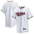 Ndoa Minnesota Twins Blank Player White Game Home Stitched Jerseys