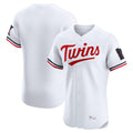 Ndoa Minnesota Twins Blank Player White Home Limited Elite Stitched Jerseys
