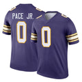 Ndoa MN.Vikings #0 Ivan Pace Jr. Player Purple Limited Classic Home Game Stitched Jerseys