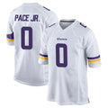 Ndoa MN.Vikings #0 Ivan Pace Jr. Player White Home Game Stitched Jerseys