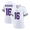 Ndoa MN.Vikings #16 Will Reichard Player White Alternate Home Game Stitched Jerseys