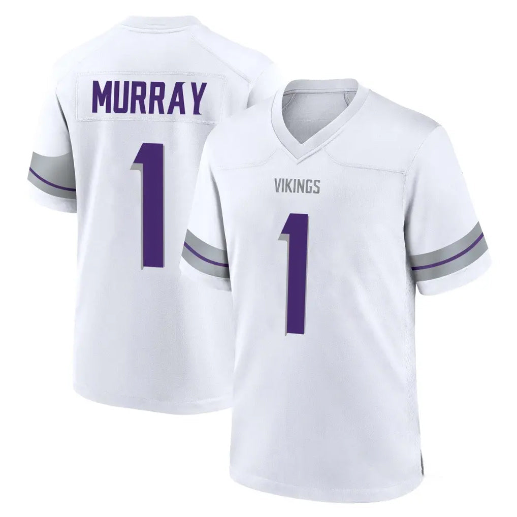 Ndoa MN.Vikings #1 Kyler Murray Player White Alternate Home Game Stitched Jerseys