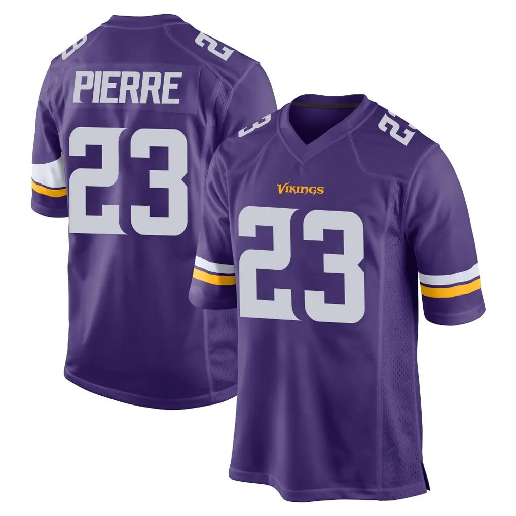 Ndoa MN.Vikings #23 James Pierre Player Purple Home Game Stitched Jerseys