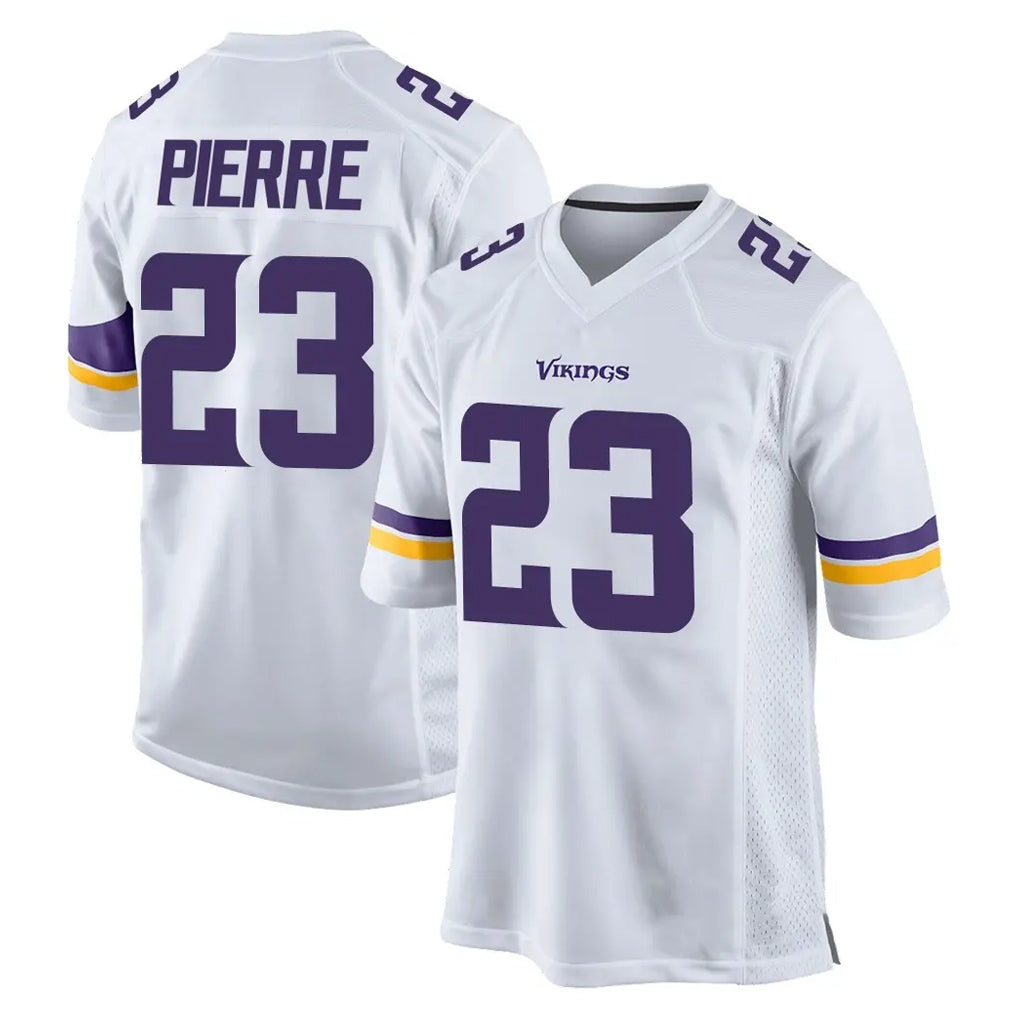 Ndoa MN.Vikings #23 James Pierre Player White Home Game Stitched Jerseys