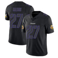 Ndoa MN.Vikings #27 Jordan Mason Player Black Impact LImited Home Game Stitched Jerseys