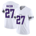 Ndoa MN.Vikings #27 Jordan Mason Player White Limited Alternate Vapor F.U.S.E. Home Game Stitched Jerseys