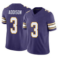 Ndoa MN.Vikings #3 Jordan Addison Player Purple Limited Classic Vapor F.U.S.E. Home Game Stitched Jerseys