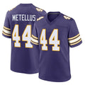Ndoa MN.Vikings #44 Josh Metellus Player Purple Classic Home Game Stitched Jerseys