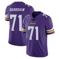 Ndoa MN.Vikings #71 Christian Darrisaw Player Purple Limited Vapor Untouchable Home Game Stitched Jerseys