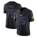 Ndoa MN.Vikings #75 Brian O'Neill Player Black Impact LImited Home Game Stitched Jerseys