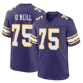 Ndoa MN.Vikings #75 Brian O'Neill Player Purple Classic Home Game Stitched Jerseys