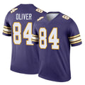 Ndoa MN.Vikings #84 Josh Oliver Player Purple Limited Classic Home Game Stitched Jerseys