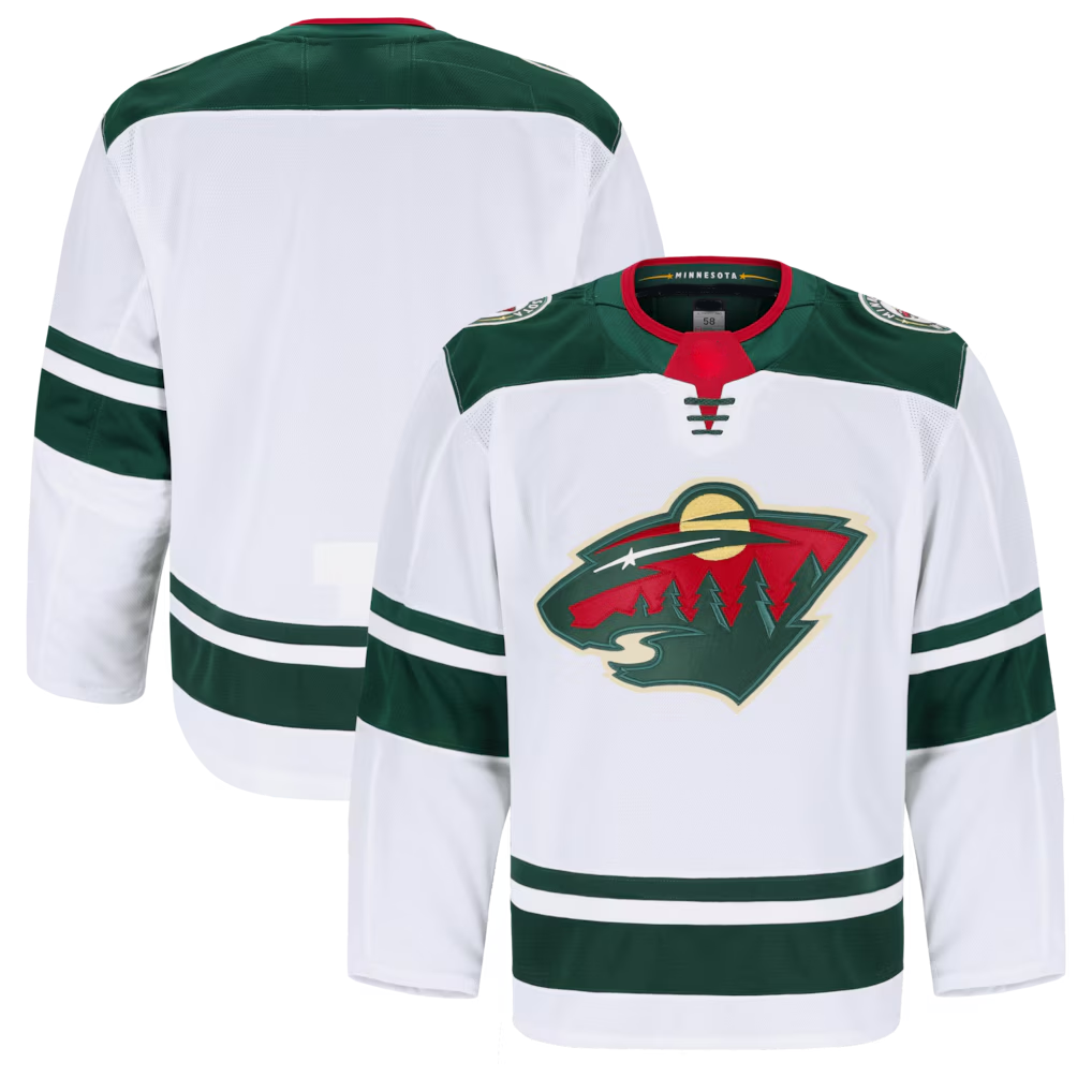 Ndoa M.Wild White Away Authentic Pro Jerseys
