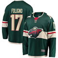 Ndoa M.Wild #17 Marcus Foligno Green Breakaway Jerseys