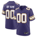 Ndoa Custom MN.Vikings Secondary Alternate Game Stitched Jerseys