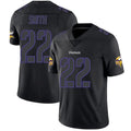 Ndoa MN.Vikings #22 Harrison Smith Player Limited Black Impact Game Stitched Jerseys