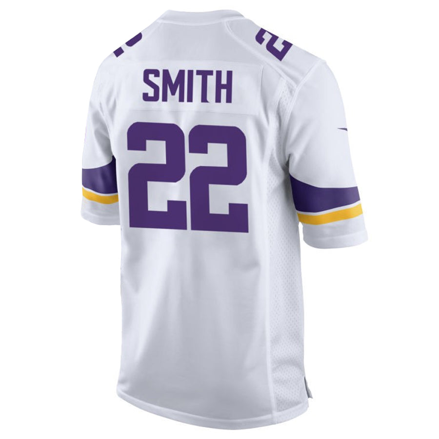 Ndoa MN.Vikings #22 Harrison Smith Player White Home Game Stitched Jerseys