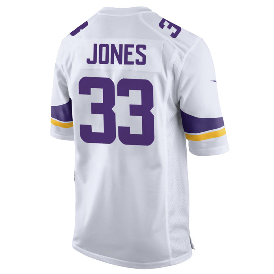 Ndoa MN.Vikings #33 Aaron Jones Player White Home Game Stitched Jerseys
