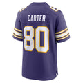Ndoa MN.Vikings #80 Cris Carter Purple Retired Player Alternate Game Stitched Jerseys