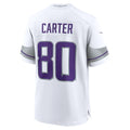 Ndoa MN.Vikings #80 Cris Carter White Alternate Retired Player Game Stitched Jerseys