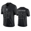 Ndoa MN.Vikings #87 T.J. Hockenson Player Black REFLECTIVE Limited Stitched Jerseys