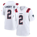 Ndoa NE.Patriots #2 Harold Landry III Player White Home Game Stitched Jerseys