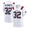 Ndoa NE.Patriots #32 TreVeyon Henderson Player White Home Game Stitched Jerseys