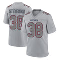 Ndoa NE.Patriots #38 Rhamondre Stevenson Player Gray Fashion Limited Home Game Stitched Jerseys