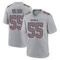 Ndoa NE.Patriots #55 Jared Wilson Player Gray Fashion Limited Home Game Stitched Jerseys
