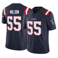 Ndoa NE.Patriots #55 Jared Wilson Player Navy Limited Vapor F.U.S.E. Home Game Stitched Jerseys