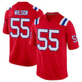 Ndoa NE.Patriots #55 Jared Wilson Player Red Home Game Stitched Jerseys